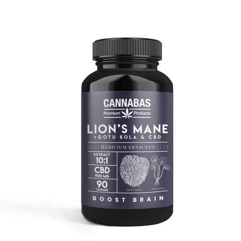 Cannabas CBD capsules Lion's Mane